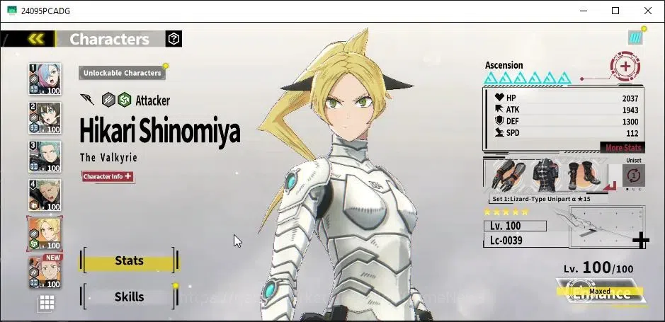 Kaiju No. 8 The Game Accounts [MOBILE] PR 63|20SSR(Zoee WU,Jura GD,Izumo CC,Hika image 4