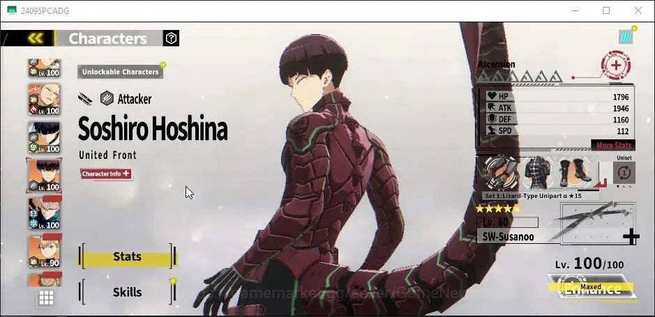 Kaiju No. 8 The Game Accounts [MOBILE] PR 63|20SSR(Zoee WU,Jura GD,Izumo CC,Hika image 9