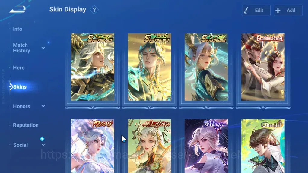 Honor of Kings Accounts Rare Skin Hero112 Skin222|Flawless Yao,Frozen LadyZhen,Mythic Mulan,BLEACH Ichigo,SaintSei 5