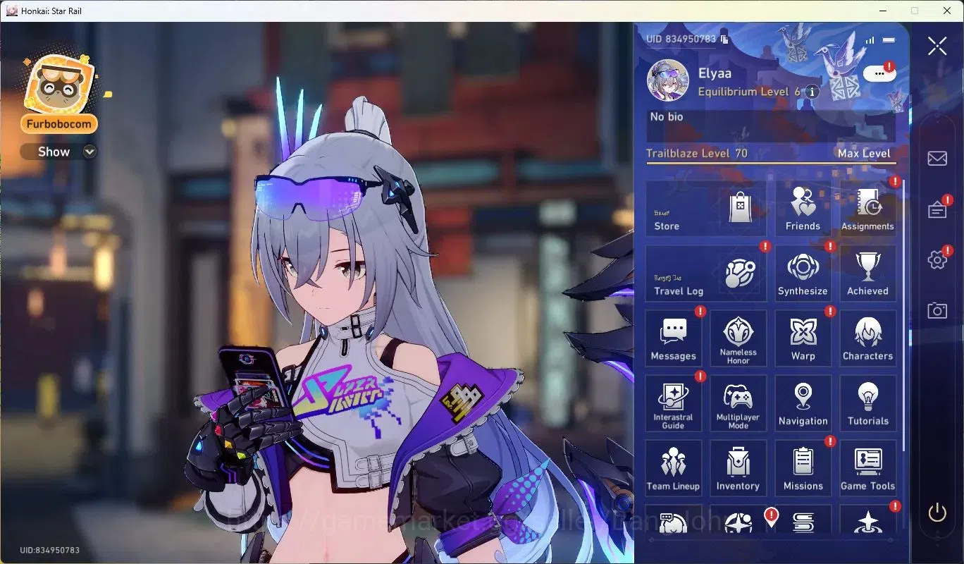 Honkai Star Rail Accounts ASIA |TL 70|17 Lim 5* Char+Sign|[Silver Wolf,Aglae image 1