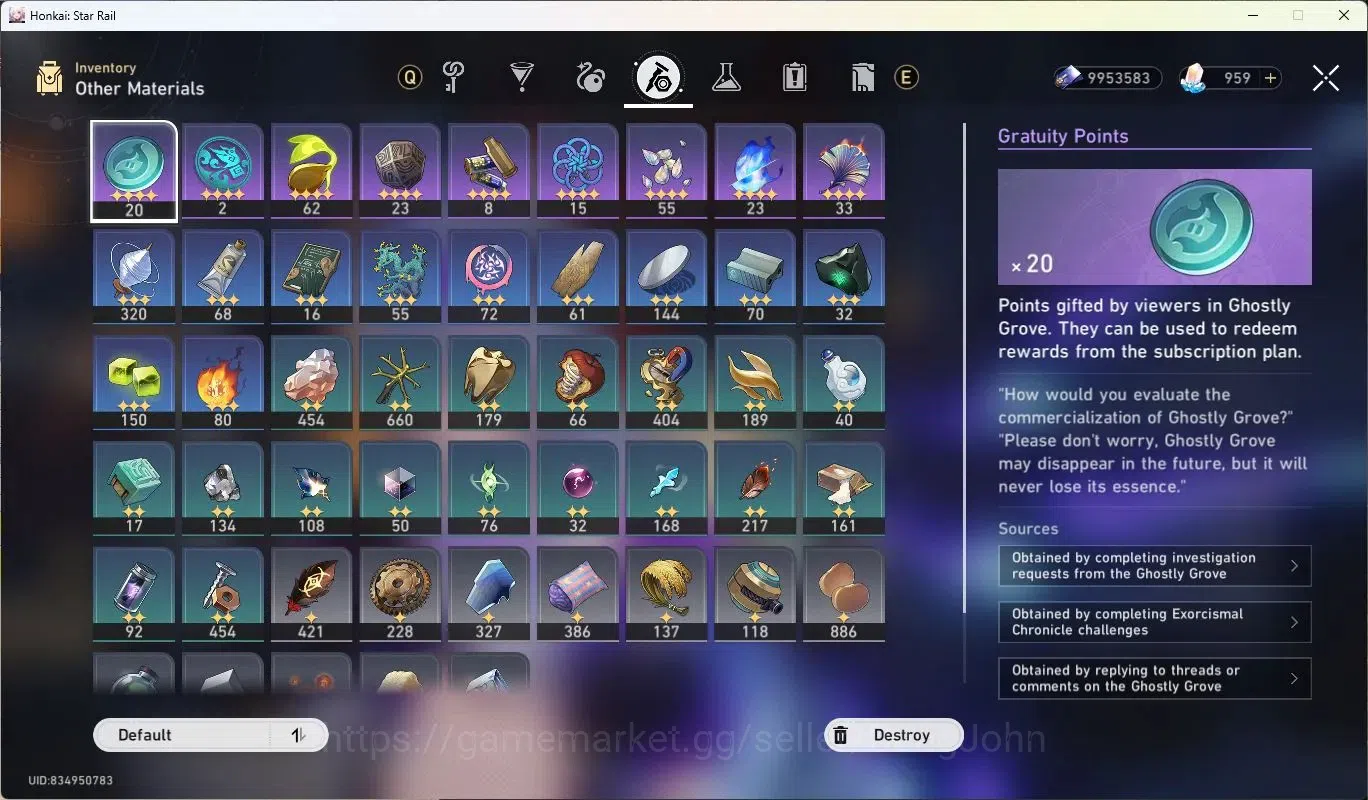 Honkai Star Rail Accounts ASIA |TL 70|17 Lim 5* Char+Sign|[Silver Wolf,Aglae image 11