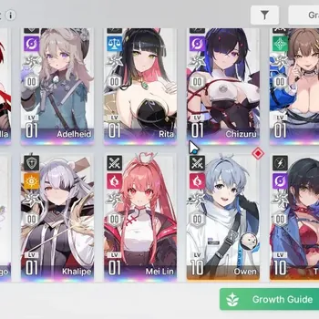 Chaos Zero Nightmare Accounts GLOBAL|Lv55|9 SSR(ArabellaM2+Sign,Adelheid,Rita,Chizuru,Yuki,Kayron,Hugo,Khalipe,etc) 1