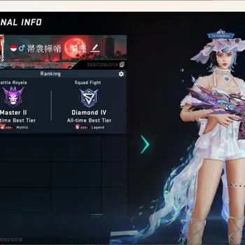 Blood Strike Accounts Rare Skin ASIA | 2 Eternal Guns: M4A1-Blight's Embrace Lv.2,Desert Eagle |3 7DS Gun|1 TR Gun|1 OPM