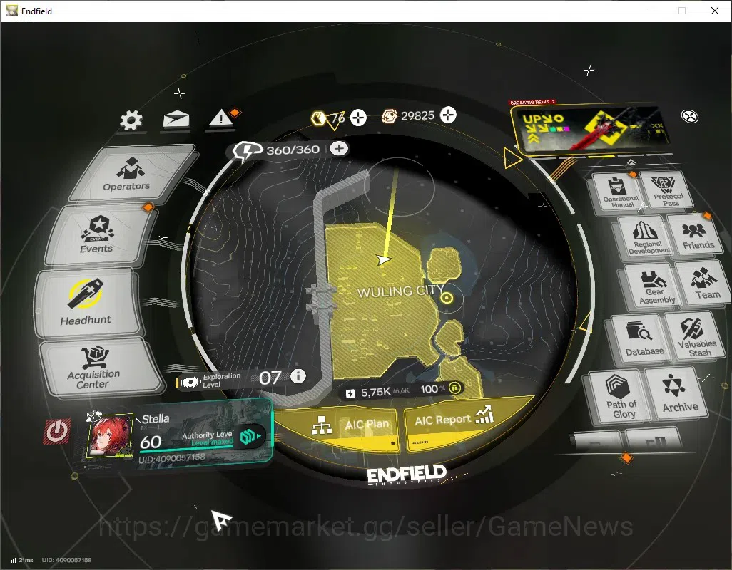Arknights: Endfield Accounts ASIA|ReadyGacha|Lv60|Oro 29K|8SSR(5Limit)+18*6WEP| image 14
