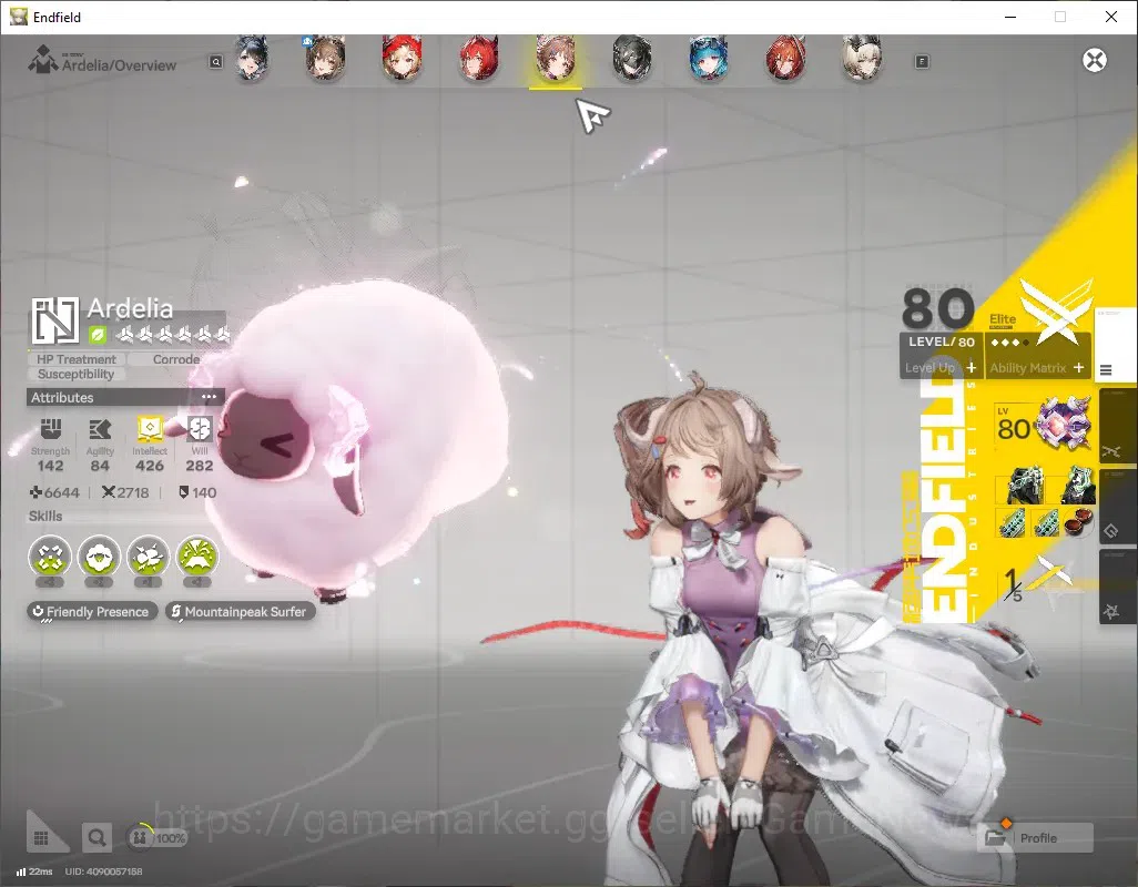 Arknights: Endfield Accounts ASIA|ReadyGacha|Lv60|Oro 29K|8SSR(5Limit)+18*6WEP| image 6