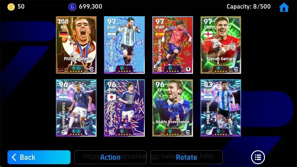 eFootball Accounts Legends & Iconic Players Mobile|PW 3099|Philipp Lahm BigT,Steven Gerrard Epic|2026|Check SS EFB2174B 4