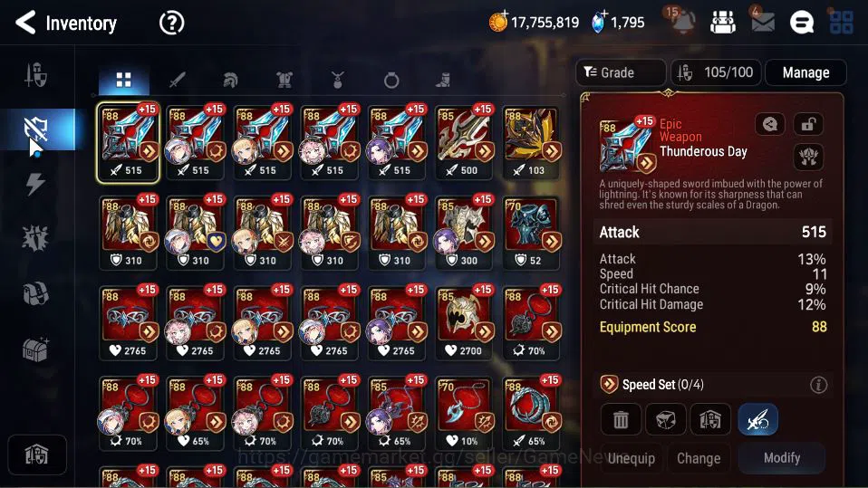 Epic Seven Accounts GBL Unverif|New Era|4 ML(LOTScales,DD Ray,SE Celin image 11