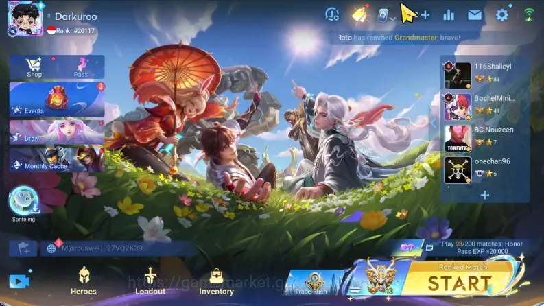 Honor of Kings Accounts Rare Skin Global|202 Skin|AOT 1