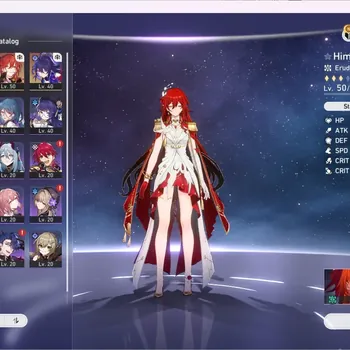 Honkai Star Rail Accounts Others ASIA |TL 37|3 Limited|1 GCS|(Himeko Nova +Signature, Gilgamesh, Seele) +Std Himeko|Jarilo