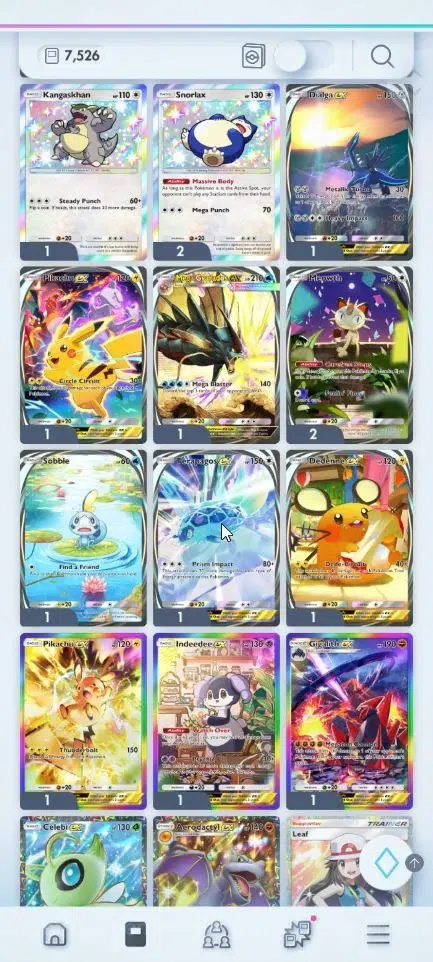 Pokémon TCG Pocket Accounts EN 7,5K Card|144 EX|2 Crown (Candy,Pikachu) 37 Shi image 4