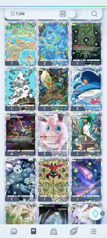 Pokémon TCG Pocket Accounts EN 7,5K Card|144 EX|2 Crown (Candy,Pikachu) 37 Shi image 8