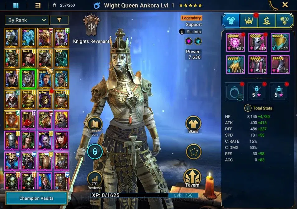 Raid: Shadow Legends Accounts Lv 18|395K Power|17 Legend(Artak,Rotos,Xenomorph,A image 7