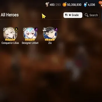 Epic Seven Accounts Limited Hero GLOBAL UnVerif|NewEra| 3 ML (Zio,Designer Lilibet,Conq Lilias)+Aram,A Ludwig,TA
