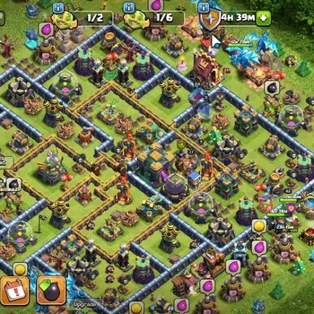 Clash of Clans Accounts High-End LV 157|TH 14-BH 10|Limited Skin|BK 67,AQ 77,GW 42,MP 44,RC 22|BM 34,BC 25|CN ON|162