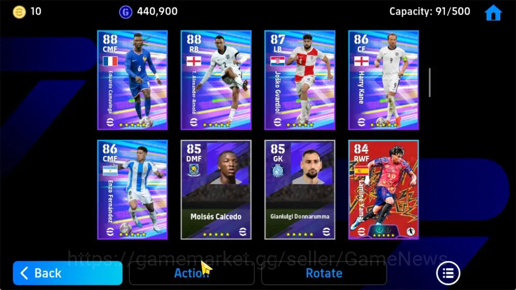 eFootball Accounts Android|Epic Filippo Inzaghi,Raul,Showtime Lionel image 7