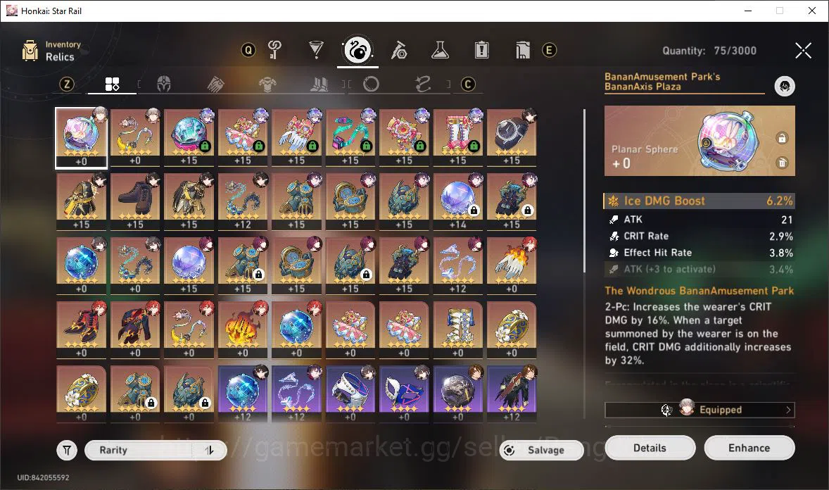 Honkai Star Rail Accounts [ASIA] TL 60 | 8 Limit | Ruan Mei | Dan Heng | Kaf image 7