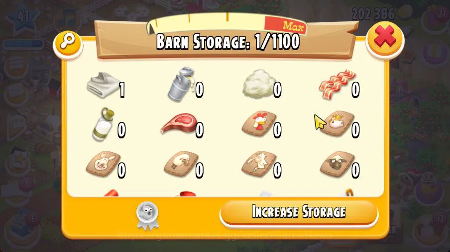 Hay Day Accounts Level 41 | Barn Storage 1100 + Silo Storage 650 |  image 6