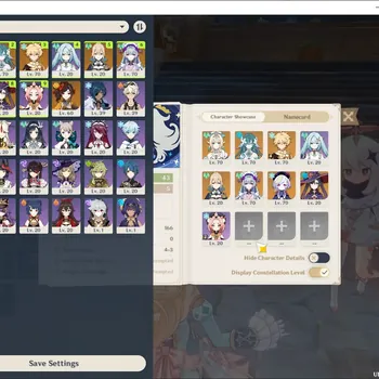 Genshin Impact Accounts Reroll ASIA|AR 43|3Limit Vesna.Vodyanitsa,Chiori + 4LimitStd Jean,Mizuki,Mona,Qiqi+chrSTD