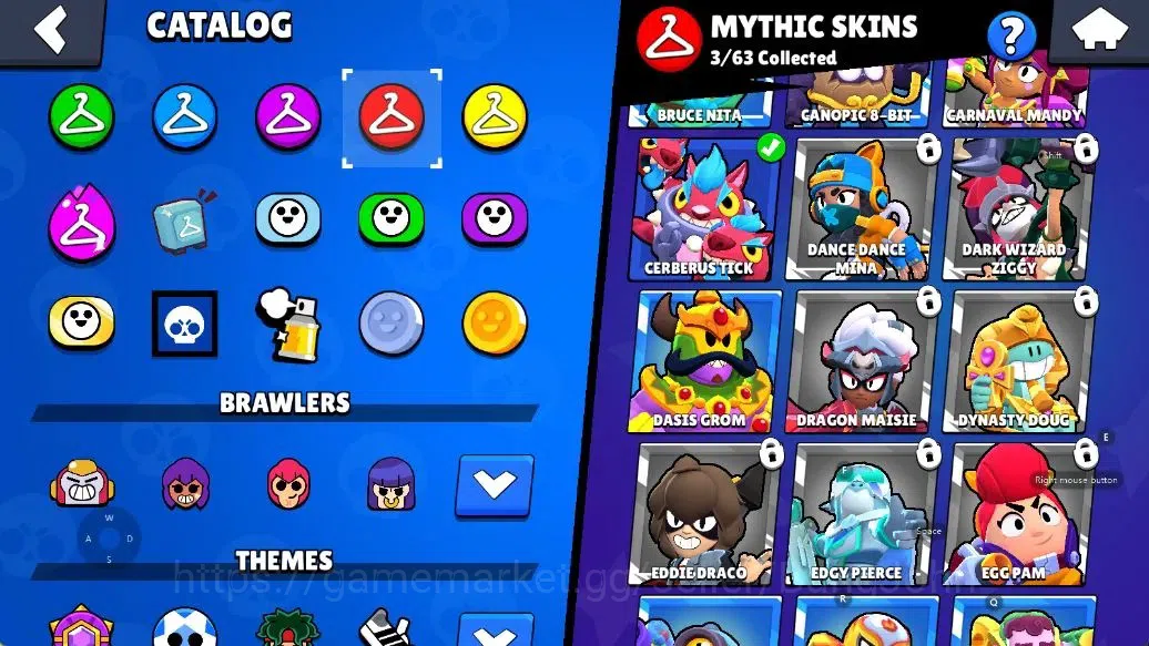 Brawl Stars Accounts Android | 3078 Thropy|48 Brawler-7 Max Lv|3 Max Lv image 15