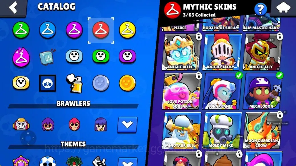 Brawl Stars Accounts Android | 3078 Thropy|48 Brawler-7 Max Lv|3 Max Lv image 16