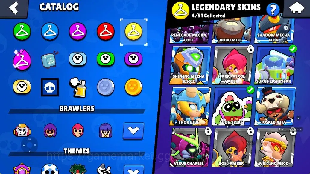 Brawl Stars Accounts Android | 3078 Thropy|48 Brawler-7 Max Lv|3 Max Lv image 19