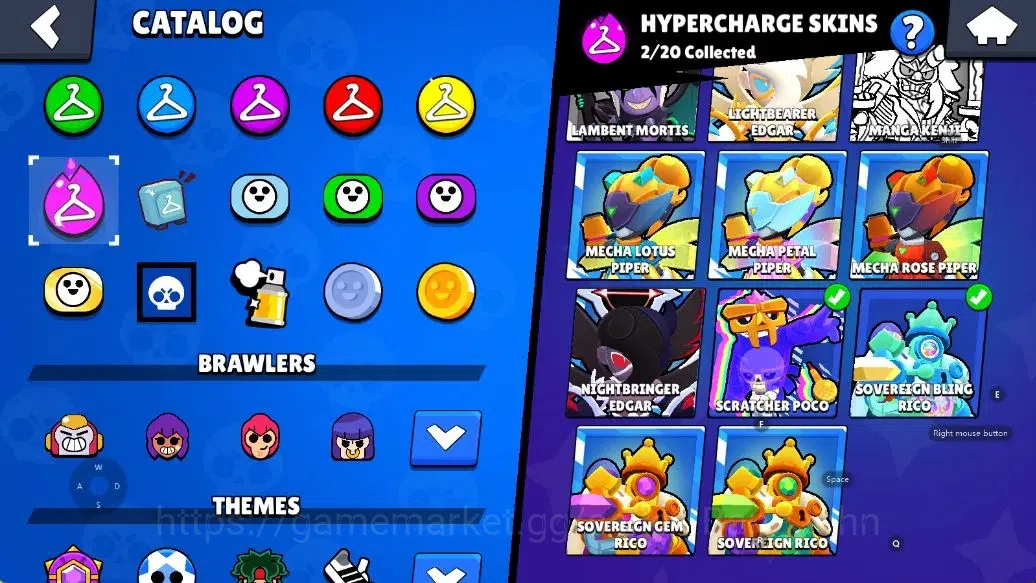 Brawl Stars Accounts Android | 3078 Thropy|48 Brawler-7 Max Lv|3 Max Lv image 20