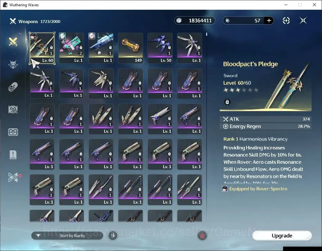 Wuthering Waves Accounts SEA|UL 48|2 Limited| (Lucy R6,Rebecca)+Sign |Male image 5