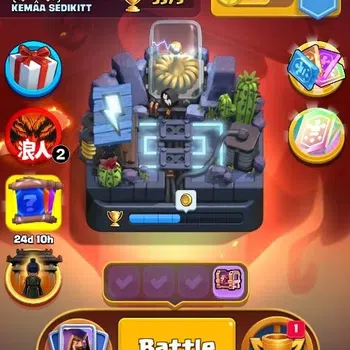 Clash Royale Accounts High-End Lv 461|KTL 10|Trophy 3579|Limited Skin|Card 57/122|4 EVO 0 Hero|1 Champ 3 Legend 15 Epic 15