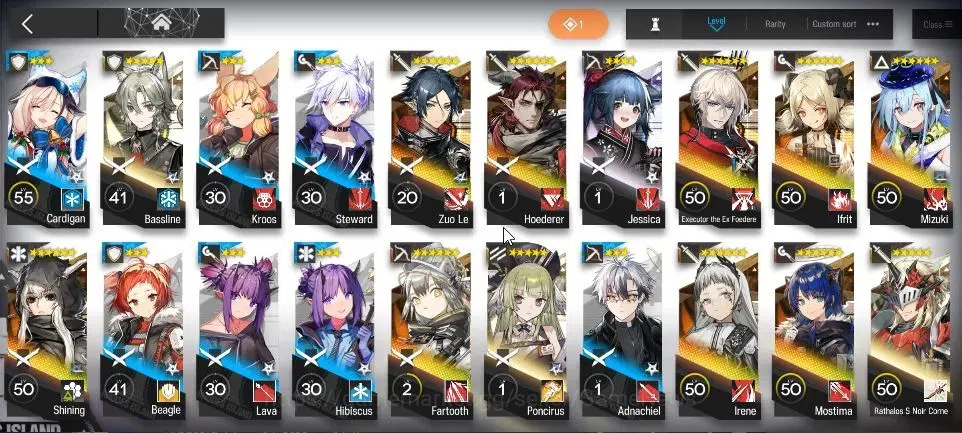 Arknights Accounts High-End Lv 75|179 OP 31 Skin|40,3K Oru+132 Ori|7 Limited|Shu,Wiš'adel,HTB,Ling,ETHA,Muelsye,Dusk|Main 4