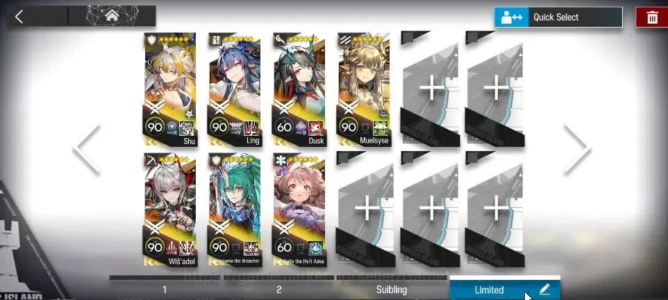 Arknights Accounts High-End Lv 75|179 OP 31 Skin|40,3K Oru+132 Ori|7 Limited|Shu,Wiš'adel,HTB,Ling,ETHA,Muelsye,Dusk|Main 9