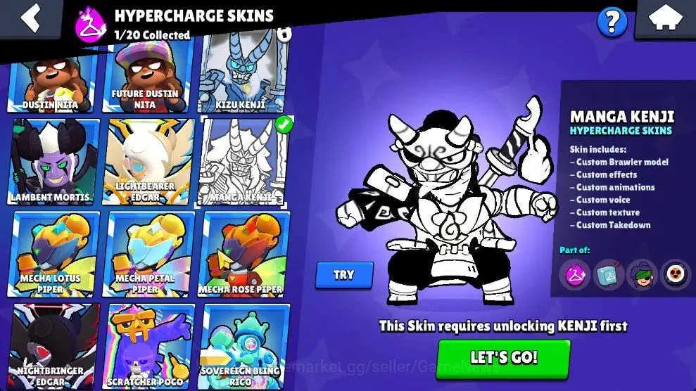 Brawl Stars Accounts 3809 Trophy|48 Brawlers 8 Max Lvl [Mortis,Leon,Max image 12