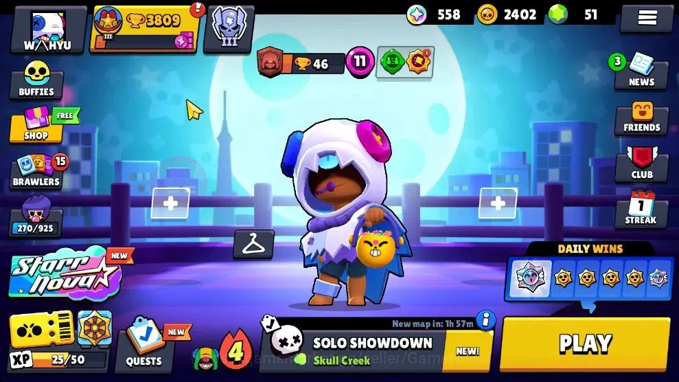 Brawl Stars Accounts 3809 Trophy|48 Brawlers 8 Max Lvl [Mortis,Leon,Max image 3