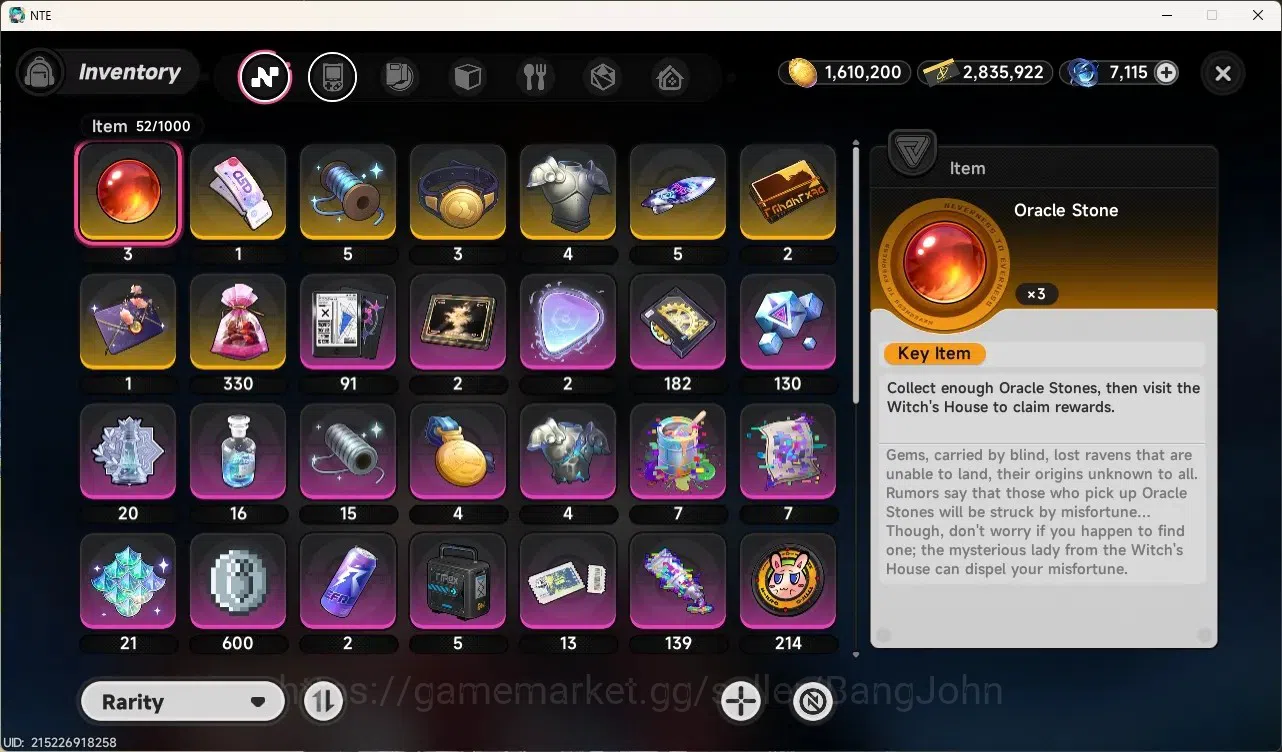 Neverness to Everness Accounts NA|Lv. 20|4 S-Class/3 Limited ([Shinku,Hotori]+Sign,Lacrimosa+Gilded Outfit)|7k Annulith|MC 10