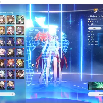 Honkai Star Rail Accounts Others Asia|TL 43|5 Limited Himeko Nova,Huohuo,Gilgamesh,Ruan Mei,Fu Xuan|Rate On|Male