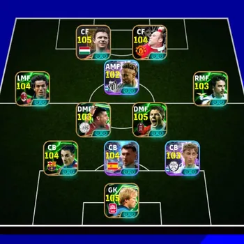 eFootball Accounts Mid-Tier FLASH SALE Kolektif 3212++ || 8 Meneger Booster || Puskas X Rooney X Samuel Eto'o X Yamal X Luis