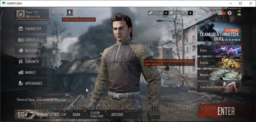 Arena Breakout Accounts MOBILE Lv30|SV 101M|CV 100M|SS Groza,Peak AEK,GM A image 1