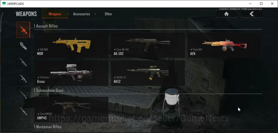 Arena Breakout Accounts MOBILE Lv30|SV 101M|CV 100M|SS Groza,Peak AEK,GM A image 7
