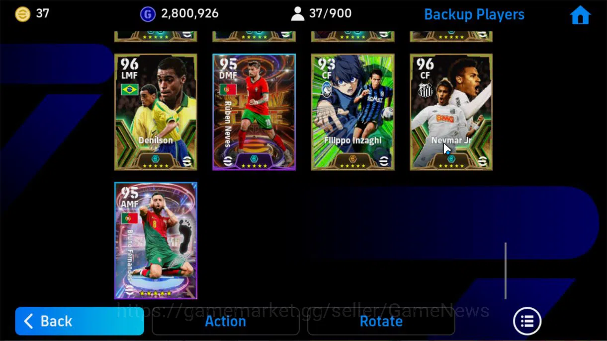 eFootball Accounts Mobile|BigTime(Diego Forlan),Visionary Pass(Pep Gu image 10