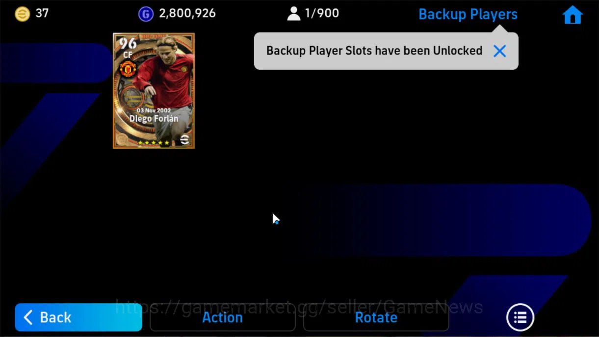 eFootball Accounts Mobile|BigTime(Diego Forlan),Visionary Pass(Pep Gu image 15