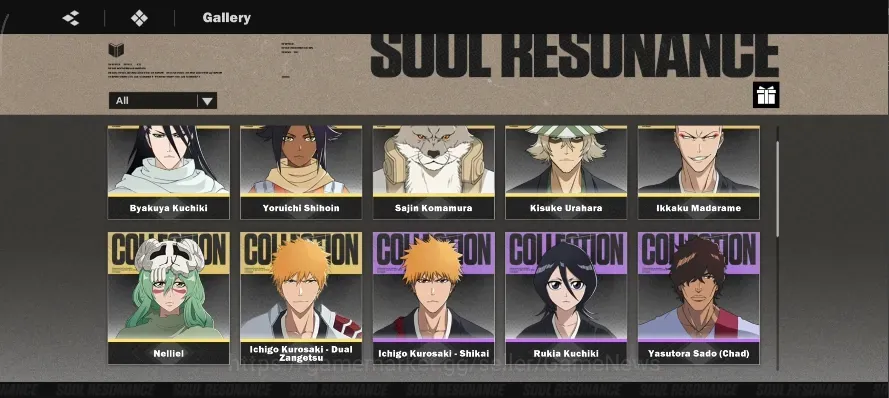 BLEACH: Soul Resonance Accounts Nuverse SEA |Lv 71|7 SSR|3 Sign|(Ichigo Dual Zangetsu B2, Nelliel B3, Urahara 1