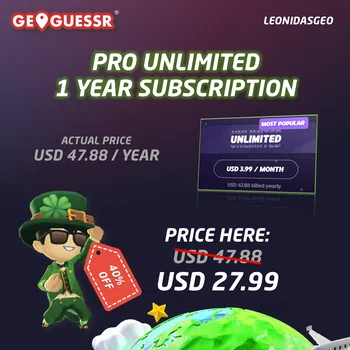 GeoGuessr Others GeoGuessr Subscription to YOUR ACCCOUNT | Pro Unlimited 1 Year