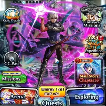 Grand Summoners End-Game Global|Rank 85|18 Ascend+7 TW|(Inumuta,Chloe,S Chl image 1