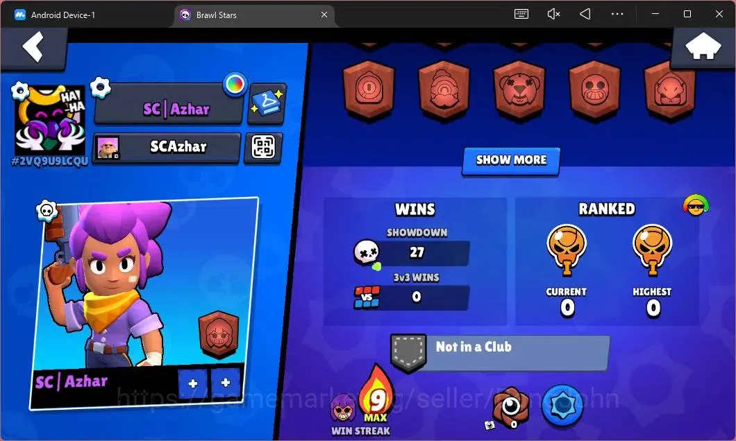 Brawl Stars Accounts Global|502 Thropy|14 Brawler|2 Max Hypercharge(She image 3