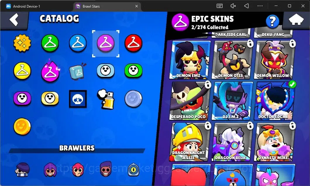 Brawl Stars Accounts Global|502 Thropy|14 Brawler|2 Max Hypercharge(She image 8