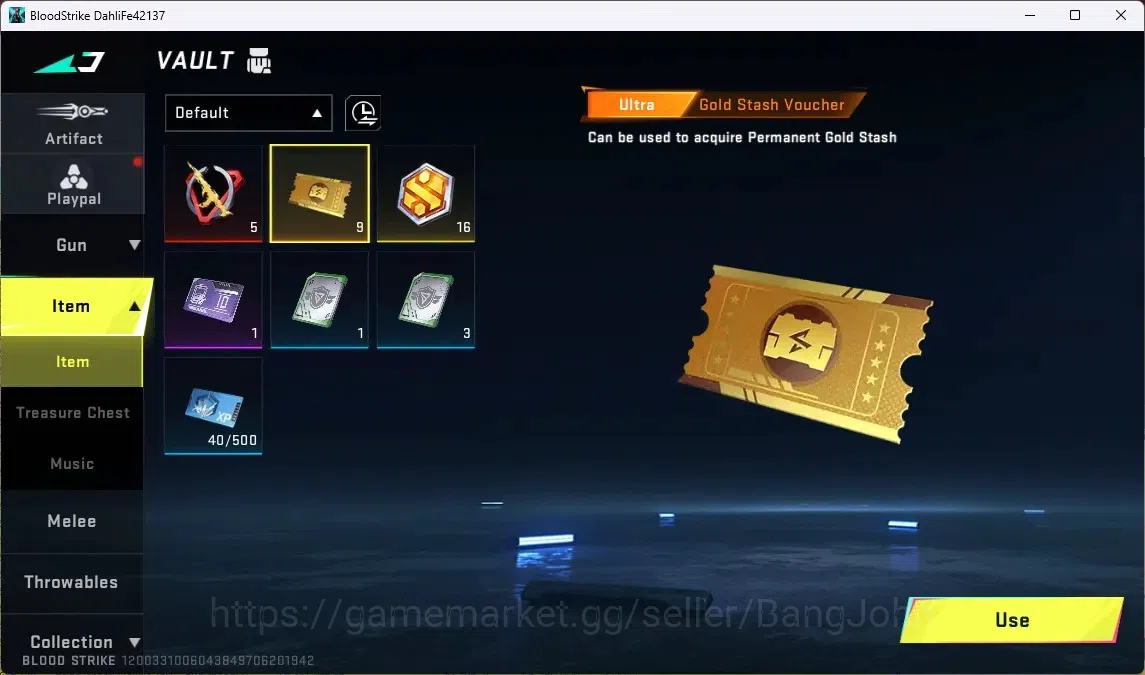 Blood Strike Accounts ASIA | 1 ULTRA GUN: M700-Boitatá | 9 ULTRA VOUCHER image 5