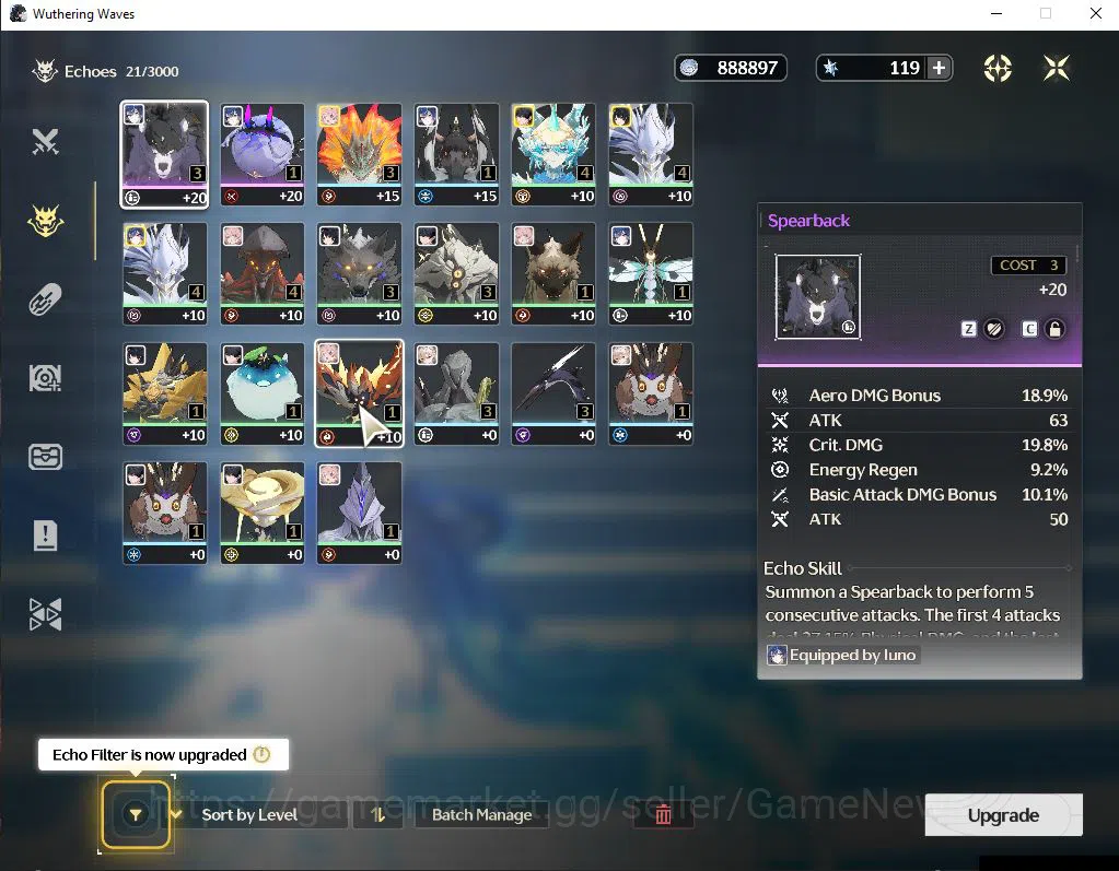Wuthering Waves Accounts SEA | UL 30 | Starter | 2 Limited | Lynae, Iuno |  image 5