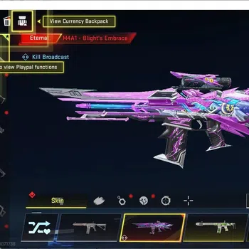 Blood Strike Accounts Rare Skin ASIA|1 ETERNAL: M4A1 Blight's Embrace | 2 LEGENDARY GUNS | 3 LEGENDARY