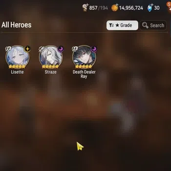 Epic Seven Accounts High-End GLOBAL UnVerif|New Era|3 ML(Lisete,Straze,DD Ray)+TA Coli,Vildred,Landy,Etc|Poh ON|Abys F