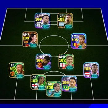 eFootball Accounts Meta Player FLASH SALE 6 Meneger Booster Collective 3240 || Messi Bight Time Blitz X Mbappe X Kevin De