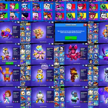 Brawl Stars Accounts MECHA PETAL PIPER | 2-2 lvl PRESTIGE | DEVILISH MO image 1